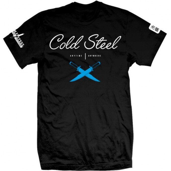 Футболка COLD STEEL CURSIVE BLACK TEE SHIRT (XL) CS_TJ4 Футболка COLD STEEL CURSIVE BLACK TEE SHIRT (XL) CS_TJ4