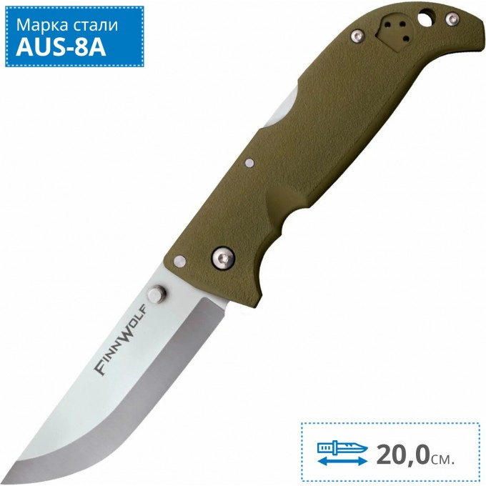 Нож COLD STEEL FINN WOLF 20NPF CS_20NPF Нож COLD STEEL FINN WOLF 20NPF CS_20NPF