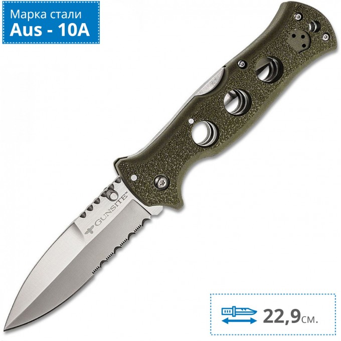 Нож COLD STEEL GUNSITE COUNTER POINT I CS_10ABV1 Нож COLD STEEL GUNSITE COUNTER POINT I CS_10ABV1