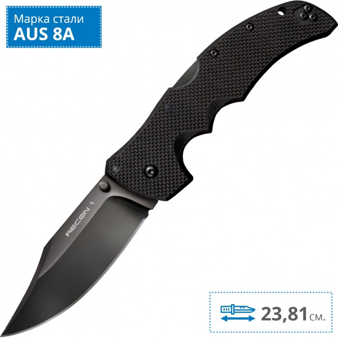 Нож COLD STEEL RECON 1 CLIP CS_27TLC Нож COLD STEEL RECON 1 CLIP CS_27TLC